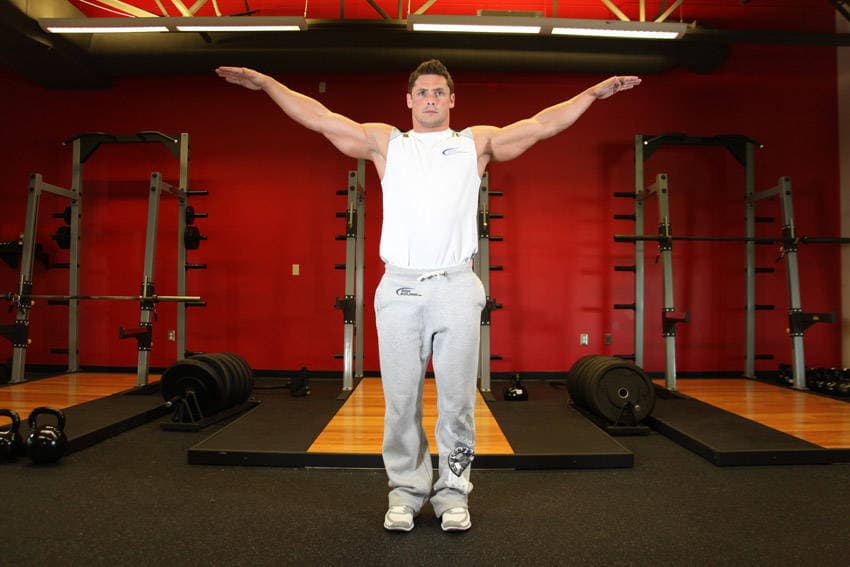 Arm Circles — end position