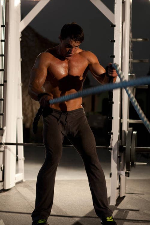 Battling Ropes — end position
