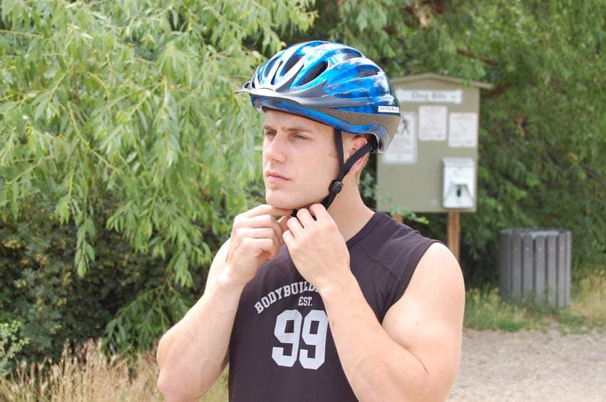 Bicycling — starting position