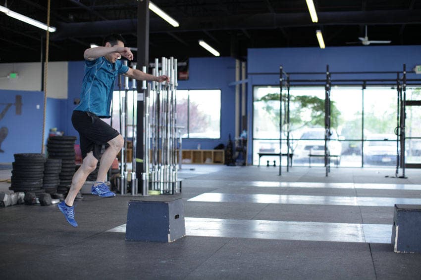 Box Skip — starting position