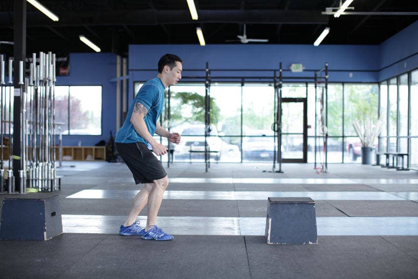 Box Skip — end position