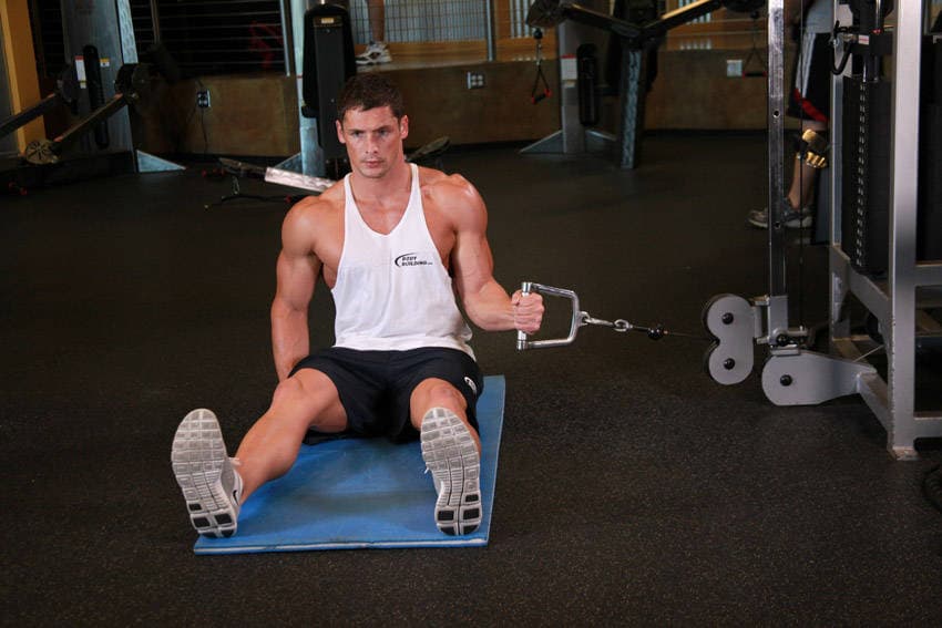 Cable Internal Rotation — starting position