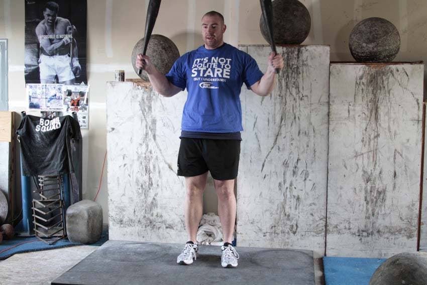 Crucifix — starting position