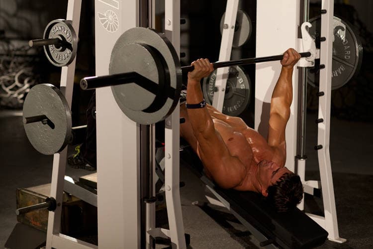 Decline Smith Press — starting position