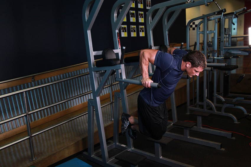 Dips - Chest Version — end position