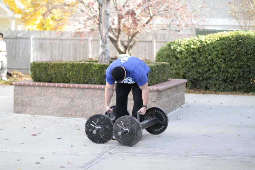 Farmer's Walk — starting position