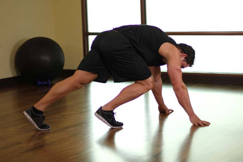 Mountain Climbers — starting position