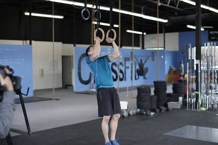 Muscle Up — starting position