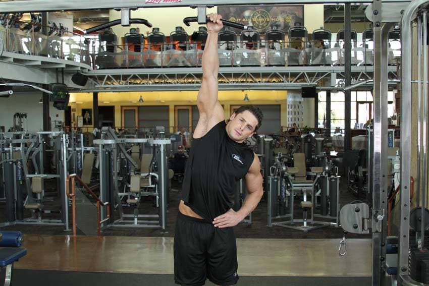 One Handed Hang — starting position