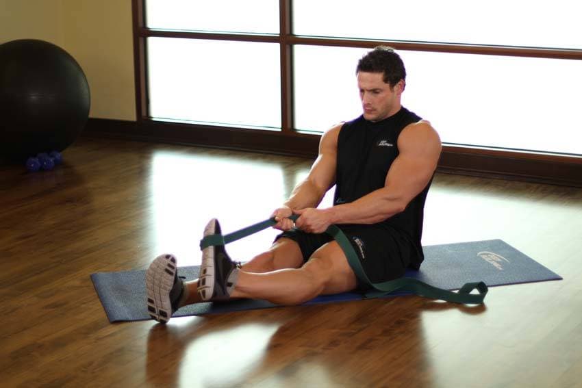 Peroneals Stretch — starting position