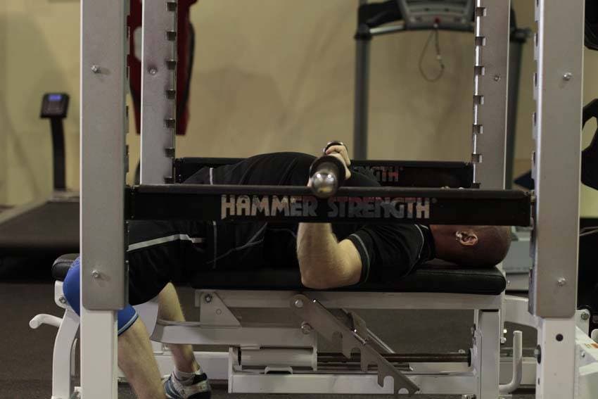 Pin Presses — starting position