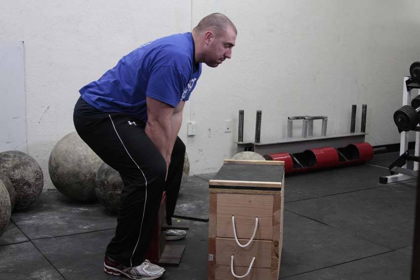 Power Stairs — starting position