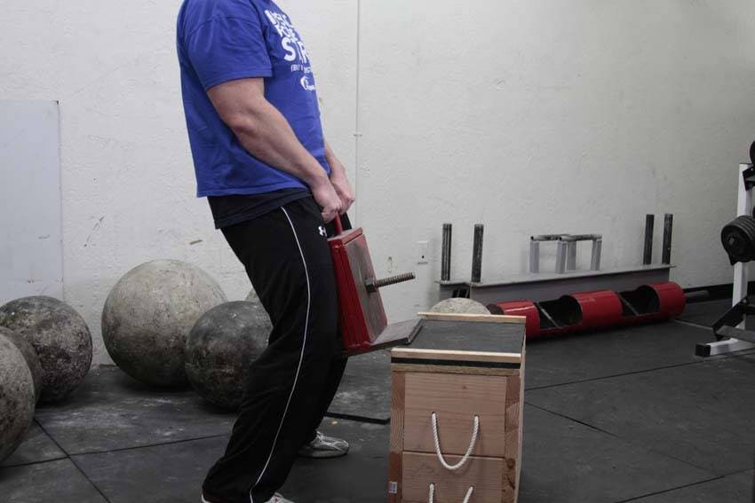 Power Stairs — end position