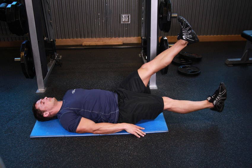 Scissor Kick — starting position