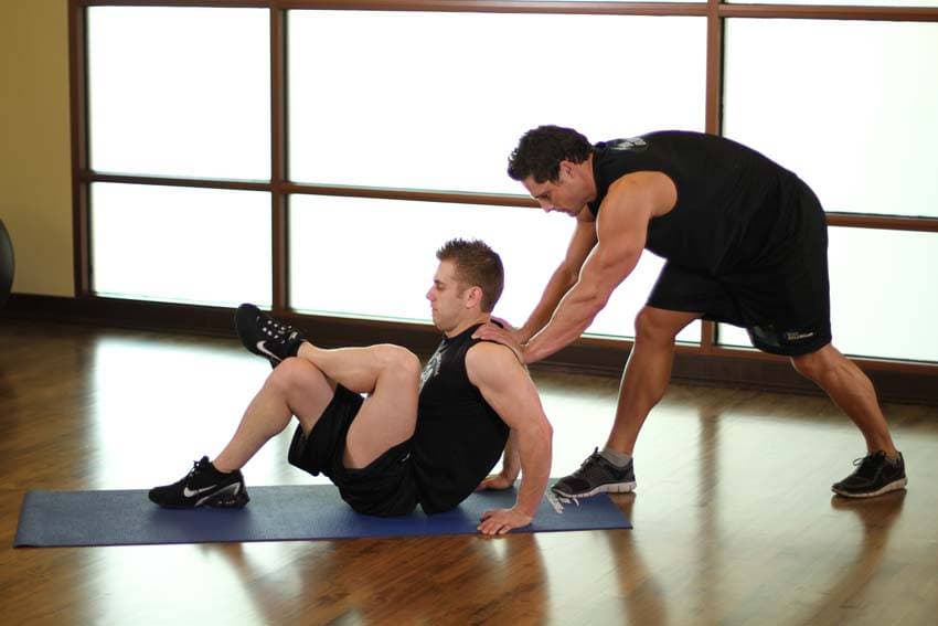 Seated Glute — starting position