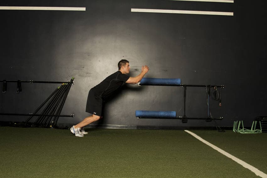 Standing Long Jump — end position