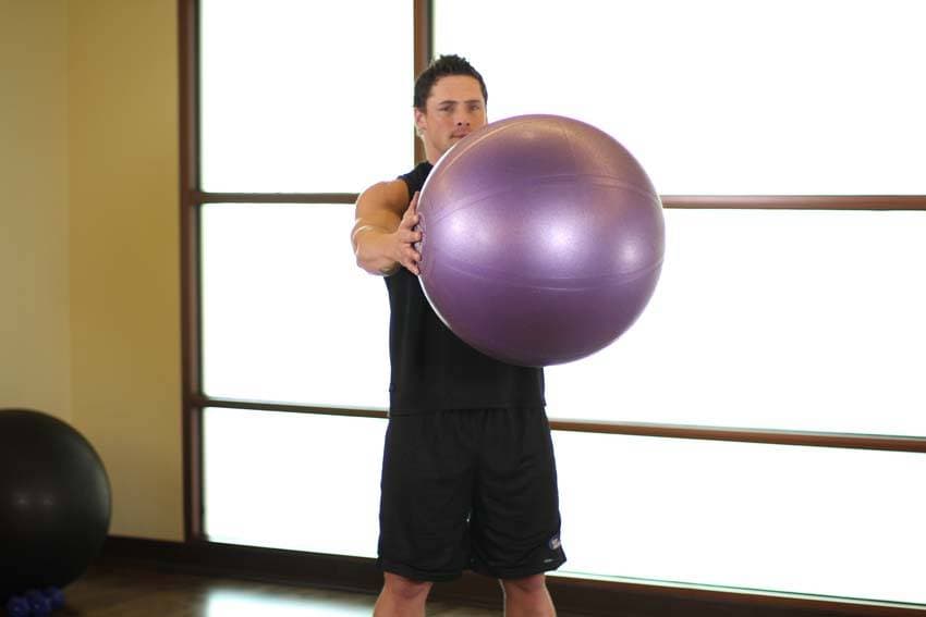 Torso Rotation — starting position