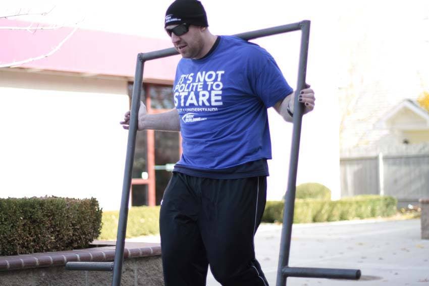 Yoke Walk — end position