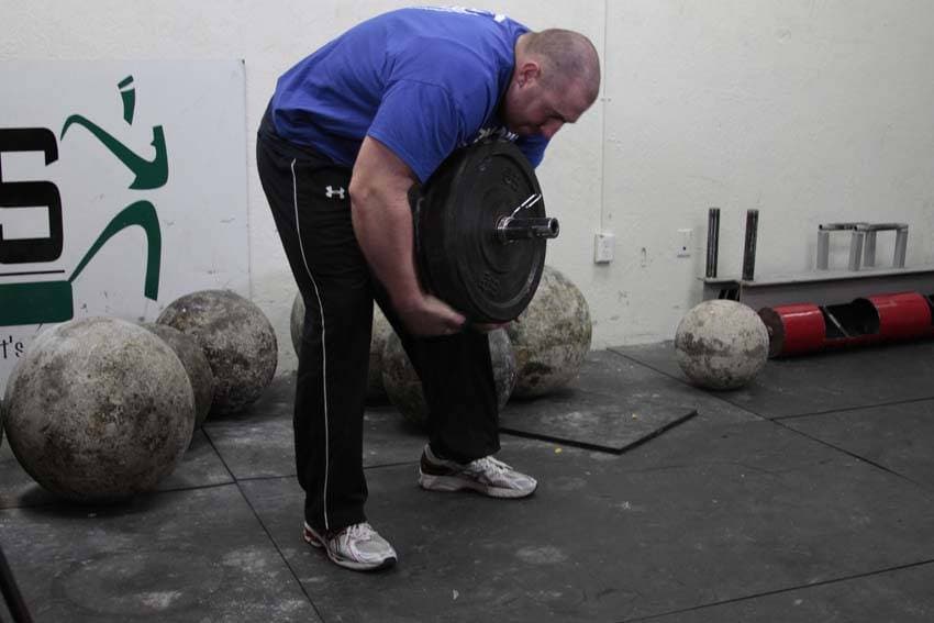 Atlas Stone Trainer — end position