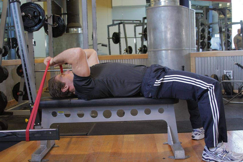 Band Skull Crusher — starting position