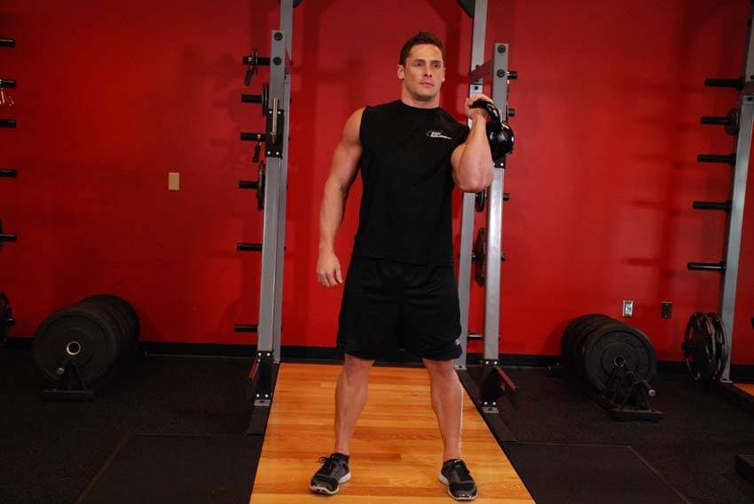 Bent Press — starting position