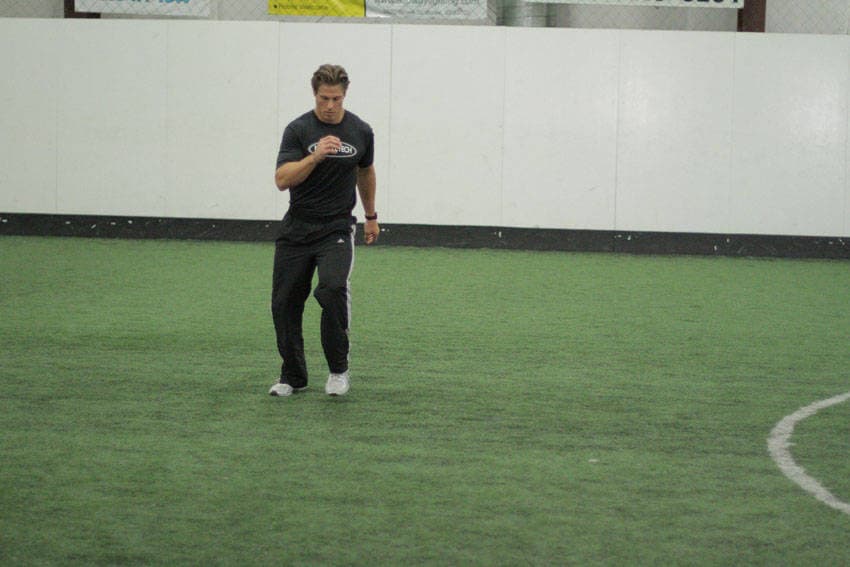 Carioca Quick Step — starting position