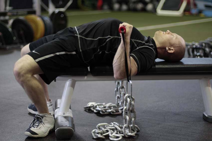 Chain Press — starting position