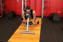Dumbbell Lying Rear Lateral Raise