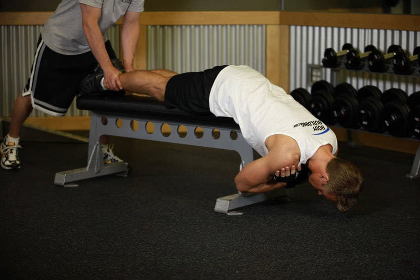 Hyperextensions With No Hyperextension Bench — starting position