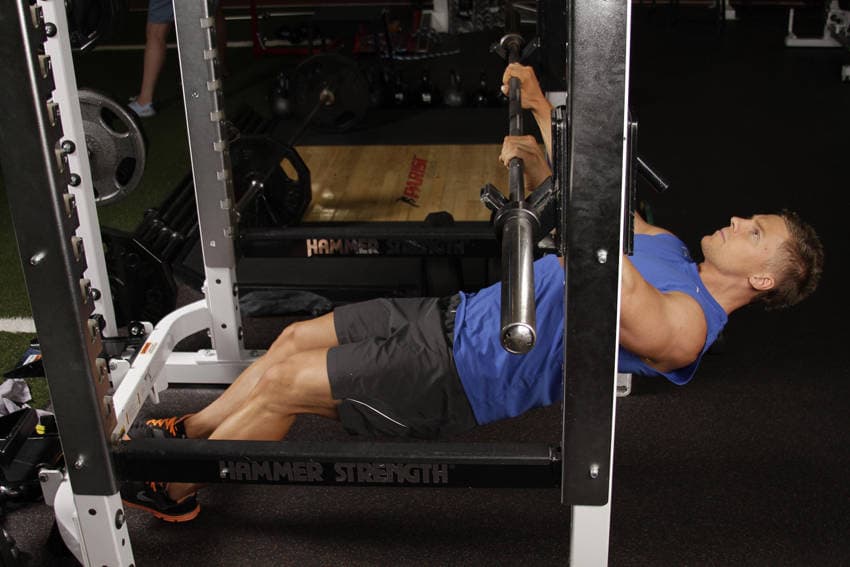 Inverted Row — starting position