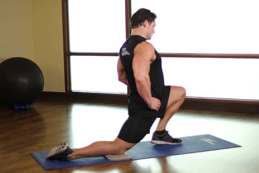 Kneeling Hip Flexor — starting position
