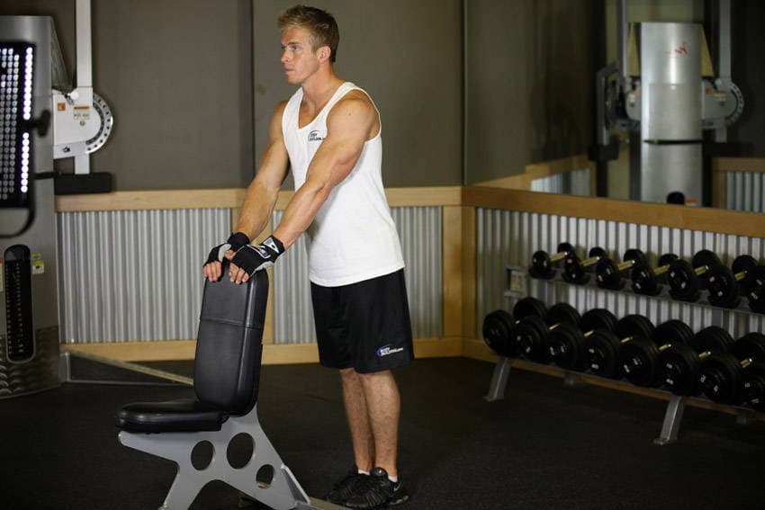 Leg Lift — starting position