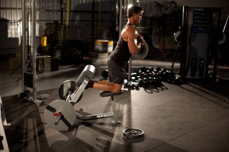 Natural Glute Ham Raise — starting position