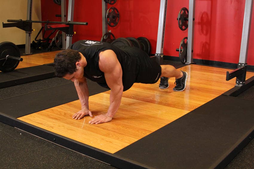 Push-Ups - Close Triceps Position — starting position