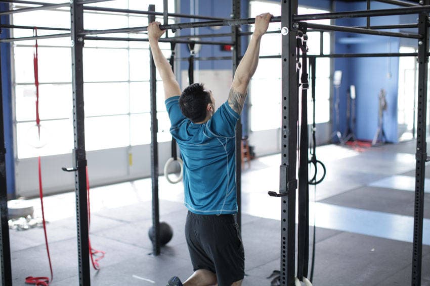 Scapular Pull-Up — starting position