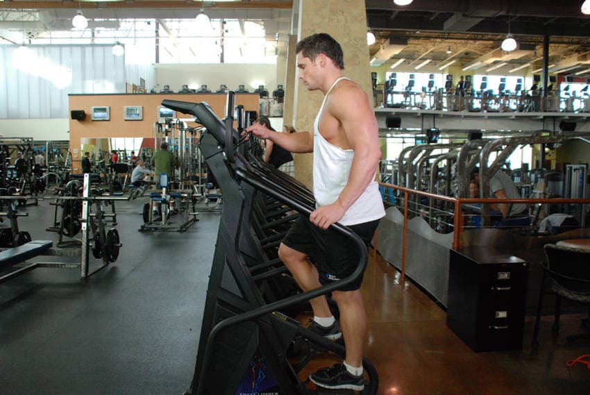 Stairmaster — starting position