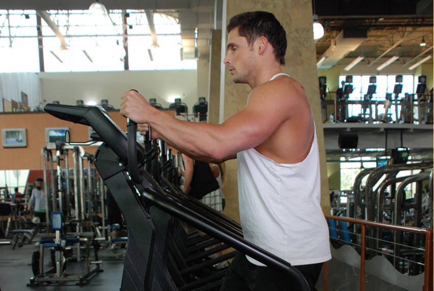 Stairmaster — end position