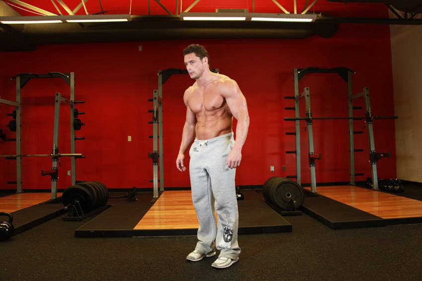 Stomach Vacuum — starting position