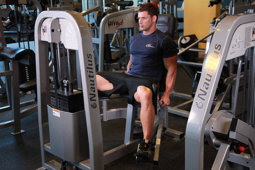 Thigh Abductor — end position